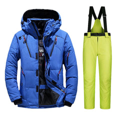 New Ski Suit Men Winter Snow Parkas Warm Windproof Outdoor Sports Skiing Down Jackets and Pants Male Snowboard Wear Overalls 50145959641388|50145959674156|50145959706924|50145959739692|50145959772460|50145959805228|50145959837996