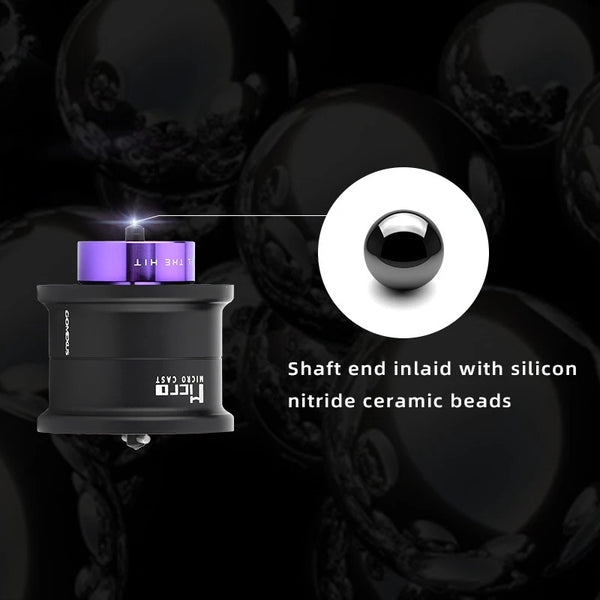 Gomexus Shallow Spool For Daiwa Steez CT SV Baitcasting Fishing Reel Spool Line Aluminum Alloy Rolling Cup Spare Tackle