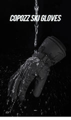 Copozz Men Women Winter Ski Gloves Waterproof Ultralight Snowboard Gloves Motorcycle Riding Snow Keep Warm Windproof Gloves