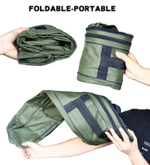 Portable Foldable Fishing Rod Carrier Fish Pole Reel Tools Storage Bag Case 122cm / 152cm / 182cm