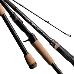 PURELURE WILD 1-Piece Rod All Fuji SIC Guide Rings Pike Rod Black Bass Rod Cork Handle Toray T1100G Cloth Zander