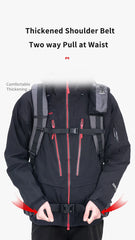 Naturehike Climbing Backpack 60+5L Camping Backpack Travel Bag Large Capacity Mountaineering Backpack With Rain Cover