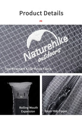 Naturehike Climbing Backpack 60+5L Camping Backpack Travel Bag Large Capacity Mountaineering Backpack With Rain Cover