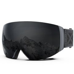 JULI Professional Magnetic Ski Goggles Double Layers Lens Anti-fog UV400 Big Ski Mask Glasses Snowboard Goggles For Men Women