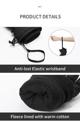 Copozz Men Women Winter Ski Gloves Waterproof Ultralight Snowboard Gloves Motorcycle Riding Snow Keep Warm Windproof Gloves