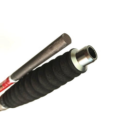 1.58m 5.2 feet Solid Tip Boat Fishing Rod spinning hunting rod FRP strong casting 2 sections slow jigging female trolling rod XH