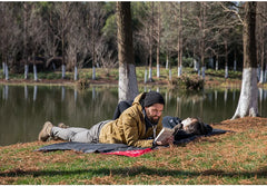 Outdoor Camping Mat Compact Pocket Blanket Portable Waterproof Ground Cover Picnic Tarp For Beach Travel Hiking Camping Sports