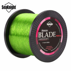 SeaKnight BLADE 1000M Nylon Fishing Line Monofilament Japan Material Super Fish Line Mono Nylon Line 2-35LB Saltwater/Freshwater