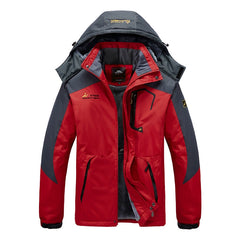 Winter Thickened 150.00kg Plus-Size Snow Parka Fat Guy Cotton-Padded Jacket