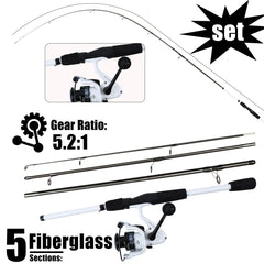 Luya rod set long throw insert Luya sea rod spinning wheel bait fishing line full set of fishing supplies