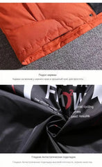 Winter Fishing Jacket White Goose Down Outdoor Mountaineering Hunting Down Jacket Cycling Camping Snow Skiing Warm Jacket