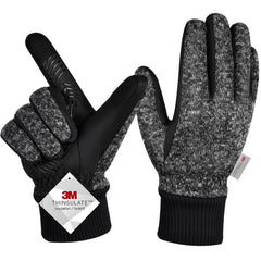 MOREOK Winter -20°F 3M  Warm Gloves Cycling Outdoor Sports Running Motorcycle Ski Touch Screen Non-slip Wear-re Gloves