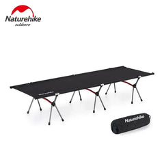 Naturehike Camping Cot Portable Folding Bed Ultralight Aluminum Alloy Sleeping Cot for Outdoor Hiking Backpacking Travel