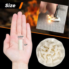 30/60Pcs Fire Starter Cotton Stick Mini Portable Emergency Outdoor Tools Camping Hiking Fireplace,Campfires,Pit Wood