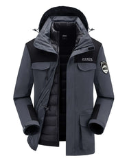 New Women Men Windproof Waterproof Warm Thicken  And Down Jacket Ski Clothes  down jacket two-piece S-5XL Size  purchase jacket