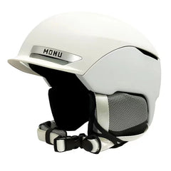 Ski helmet integrated with warm PC+EPS outdoor sports snowboard, light color, high-quality helmet for men and women