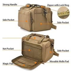 Outdoor handbag multifunctional storage bag, outdoor sports single shoulder crossbody bag