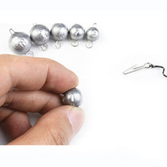 10pcs/lot Fishing Weights Sinkers 3g 5g 7g 10g 12g Fishing Sinker Carp Fishing Tackle Accessories