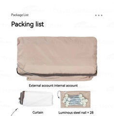 Naturehike Tent CLOUD BOAT 4 Rods Camping Tent 20㎡ Lobby 150D Windproof Rainproof Tunnel Tent With Camp Outdoor Family Tent