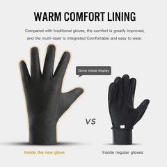 Heated Motorcycle Gloves Winter Warm Snowmobile Skiing Gloves Waterproof Touch Screen Rechargeable Heating Thermal Moto Guantes