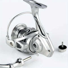 4.8:1 20KG Max Drag 1000/7000 Series Spinning Wheel Fishing Reel Full Metal Spool for Saltwater Spinning Reel
