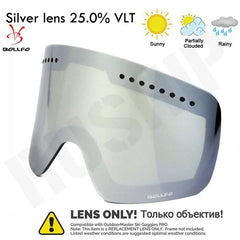 BOLLFO Men Women Snowmobile Spectacles Brand Magnetic Ski Glasses Double Lens Mountaineering Glasses UV400 Anti-Fog Ski Goggles