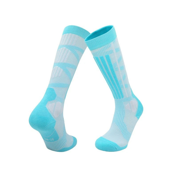 Winter Warm Thickening Ski Stockings Hiking Socks For Women Men Children Anti-Cold Skiing Outdoor High Sports Stockings