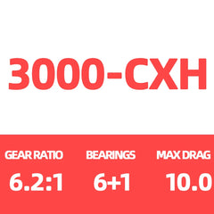 2025 NEW DAIWA FUEGO CS LT Spinning Fishing Reel Baitcasting Reel 6+1BB Max Drag 12KG Spinning Wheel