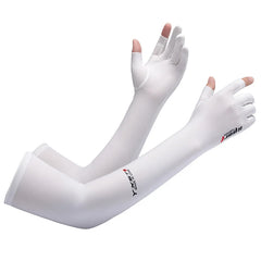 Summer Anti-UV Gloves Sleeve for Men and Women Cycling Sport Gloves Long Sleeve Breathable Arm Sleeves Summer Women's Cool Glove