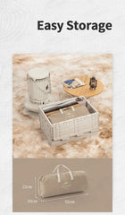 Naturehike Outdoor Camping 45cm Thick TPU Inflatable Pad Portable 2Persons Sleeping Mattress Large Mat Free Give Repair Bag