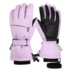 Winter Warm Skiing Gloves Windproof Women Snowboard Gloves Touch Screen Men Ski Gloves