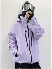 John Snow Woman Man Hooded Ski Wear Warm Windproof Waterproof Ski Clothes Outdoor Jacket Sports Male And Female Snowboard Coat