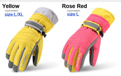 2024 Winter Warm Mountain Snowboard Ski Gloves men women Cold Snow Skiing Mittens Waterproof Snowmobile Handschoemen Air+ 5002