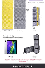 Widesea Camping Mat Portable Sleeping Pad Picnic Foam Bed Mattress Travel Trekking Equipment Blanket Waterproof Moistureproof