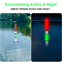 EVA Luminous Fishing Night Float Light Foam Plastic Bobber Sea Rock Fishing Striking Floats Fishing Accessories 10/15/20g