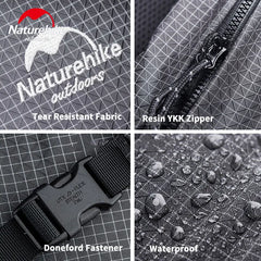 Naturehike 60+5L Hiking Backpack Sports Bag Large Capacity Ergonomic Design Backpack Camping Outdoor Travel Waterproof Bagpack