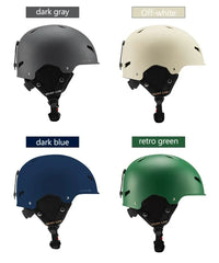 Horntour Open Face Helmet Ski Helmet Integrated Aldult Outdoor Ski Equipment Snowboard Helmet Is Lightweight Breathable