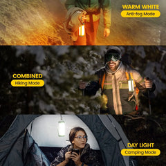Flashlight 106LED Survival Lantern Portable Power Bank Outdoor Lighting Flashlight Rechargeable Emergency Equipment Lamp