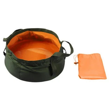 8.5L Portable Outdoor Travel Foldable Folding Camping Washbasin Basin Bucket Bowl Sink Washing Bag Water Bucket Ultra-light