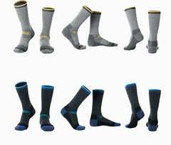 2 Pairs Merino Wool Ski Hiking Socks Men Women Winter Outdoor Sports Mountaineering Thermal Socks Thicken Breathable Size 35-47