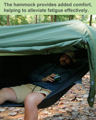 Camping Hammock Tent with Mosquito Net and RainFly，3 in 1 Waterproof Lightweight Sleeping Hammock , Travel Outdoor with Hiking