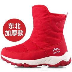 Unisex Boots Plush Warm Snow Boots Fashion High Top Casual Cotton Shoes for Men Anti Slip Platform Boots Couple Winter Botas2025