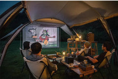 Naturehike Tent CLOUD BOAT 4 Rods Camping Tent 20㎡ Lobby 150D Windproof Rainproof Tunnel Tent With Camp Outdoor Family Tent