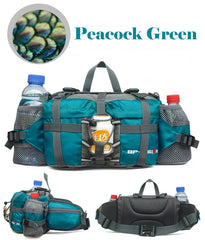 BP-VISION Hiking Fanny Pack Man Cycling Waterproof Backpack Mountain Sports Fanny Pack Camping Nylon Hunting Accessori Belt Bag