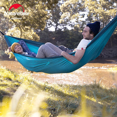 Naturehike Hammock Ultralight 2 Person Hammock Tear Resistance Hanging Bed Portable Hunting Hammock Sleeping Swing Hammock