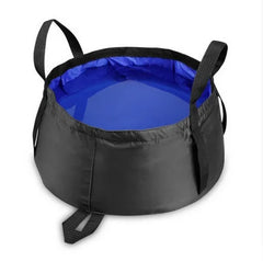 8.5L Portable Outdoor Travel Foldable Folding Camping Washbasin Basin Bucket Bowl Sink Washing Bag Water Bucket Ultra-light