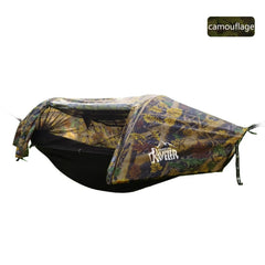 Portable Camping Mosquito Net Hammock Outdoor Garden Travel Sleeping Hanging Hammocks Swing With Waterproof Tent Awnings