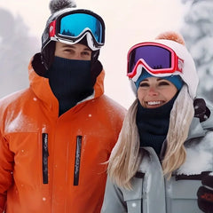 Soft Knit Winter Neck Warmer Thickened Thermal Gaiter Scarf Cover for Running Skating Skiing Hiking Outdoor Sports Cold Weather