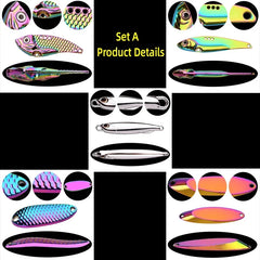 5pcs/lot Wobbler lures 3g/10g/15g Metal Vib Fishing Lure set Sinking Hard Metal VIB Sea Fishing Lures Artificial Pesca Bait