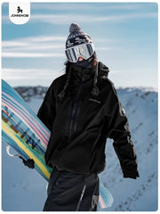 John Snow 2025 New Winter Men And Women's Ski Jacket Breathable Waterproof Snowboarding Clothing Outdoor Sports Warmth Ski Coat